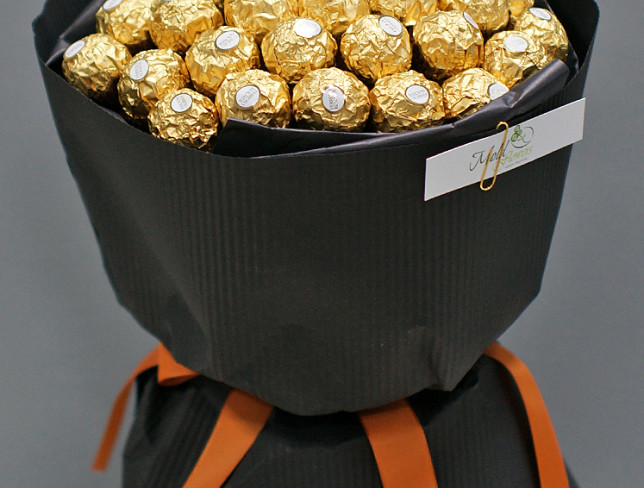 Сладкий букет из Ferrero Rocher (под заказ, 24 часа) Фото